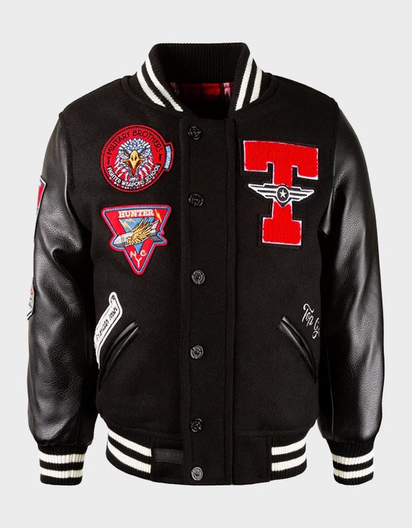 top gun military brothers varsity jacket top gun military brothers varsity jacket