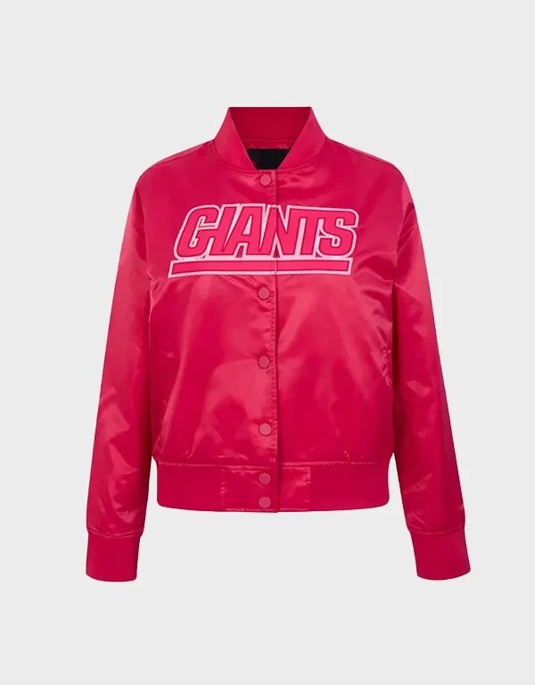 new york giants triple pink jacket new york giants triple pink jacket
