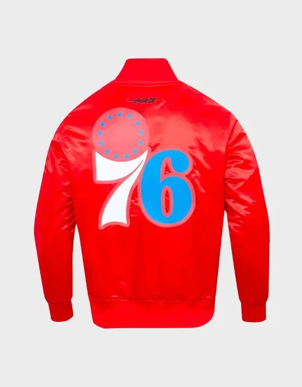 philadelphia 76ers classic big logo jacket philadelphia 76ers classic big logo jacket