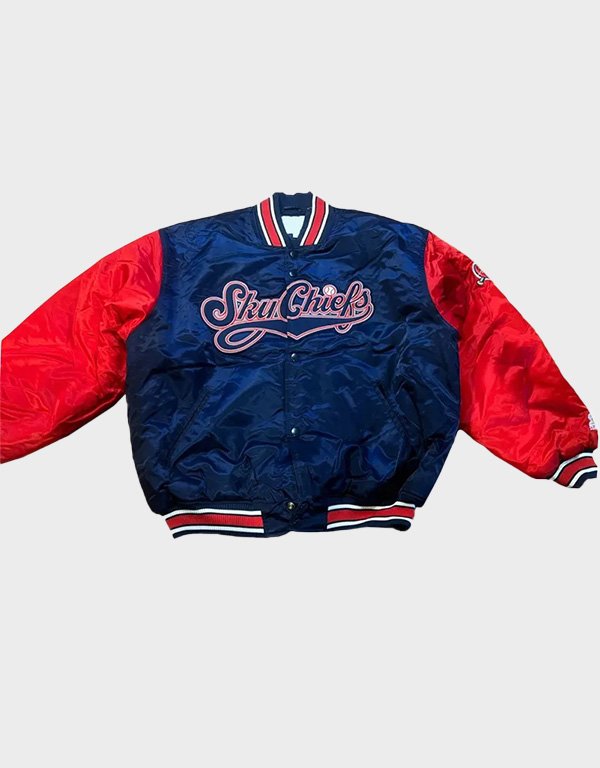 skychiefs mets satin jacket skychiefs mets satin jacket