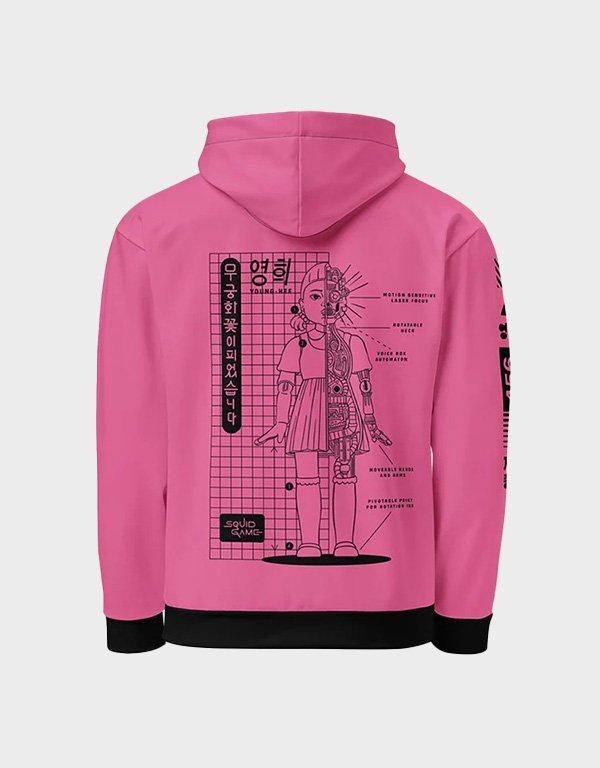squid game young hee techware hoodie squid game young hee techware hoodie