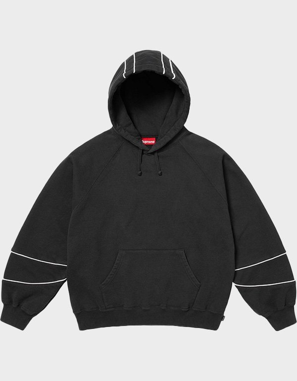 supreme paneled black hoodie supreme paneled black hoodie