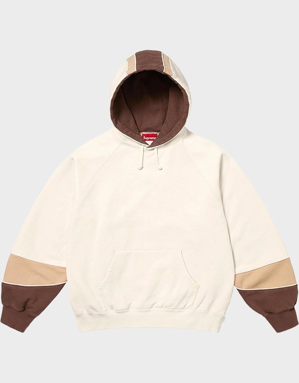 supreme paneled natural hoodie supreme paneled natural hoodie
