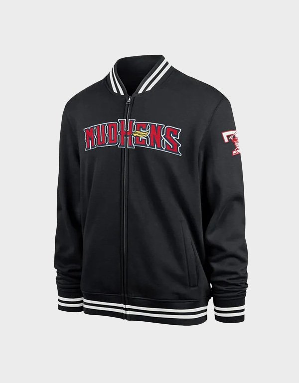 toledo mud hens black camden jacket toledo mud hens black camden jacket